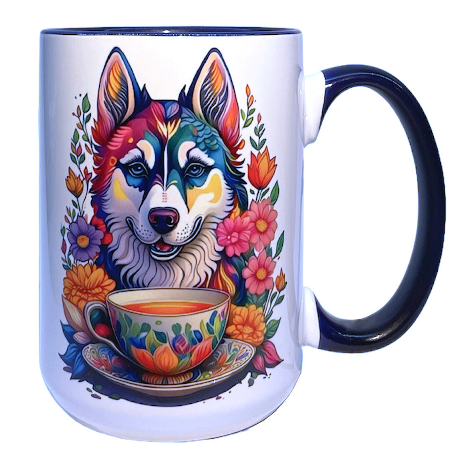 Artisan Husky 15 oz Mug