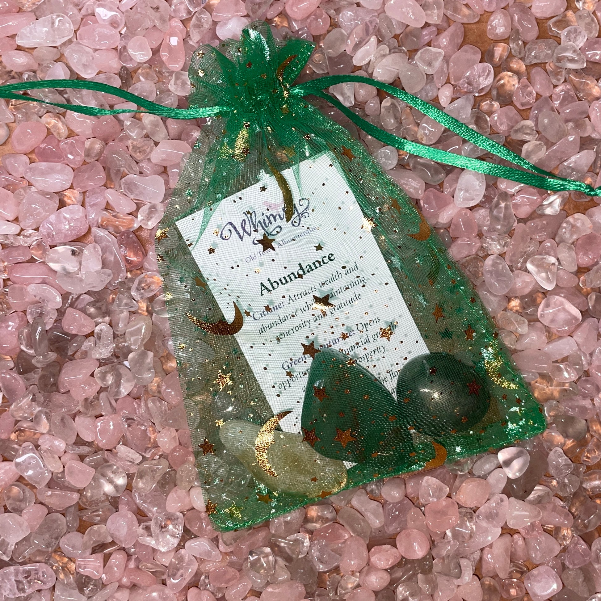 Abundance Intention Crystal Set