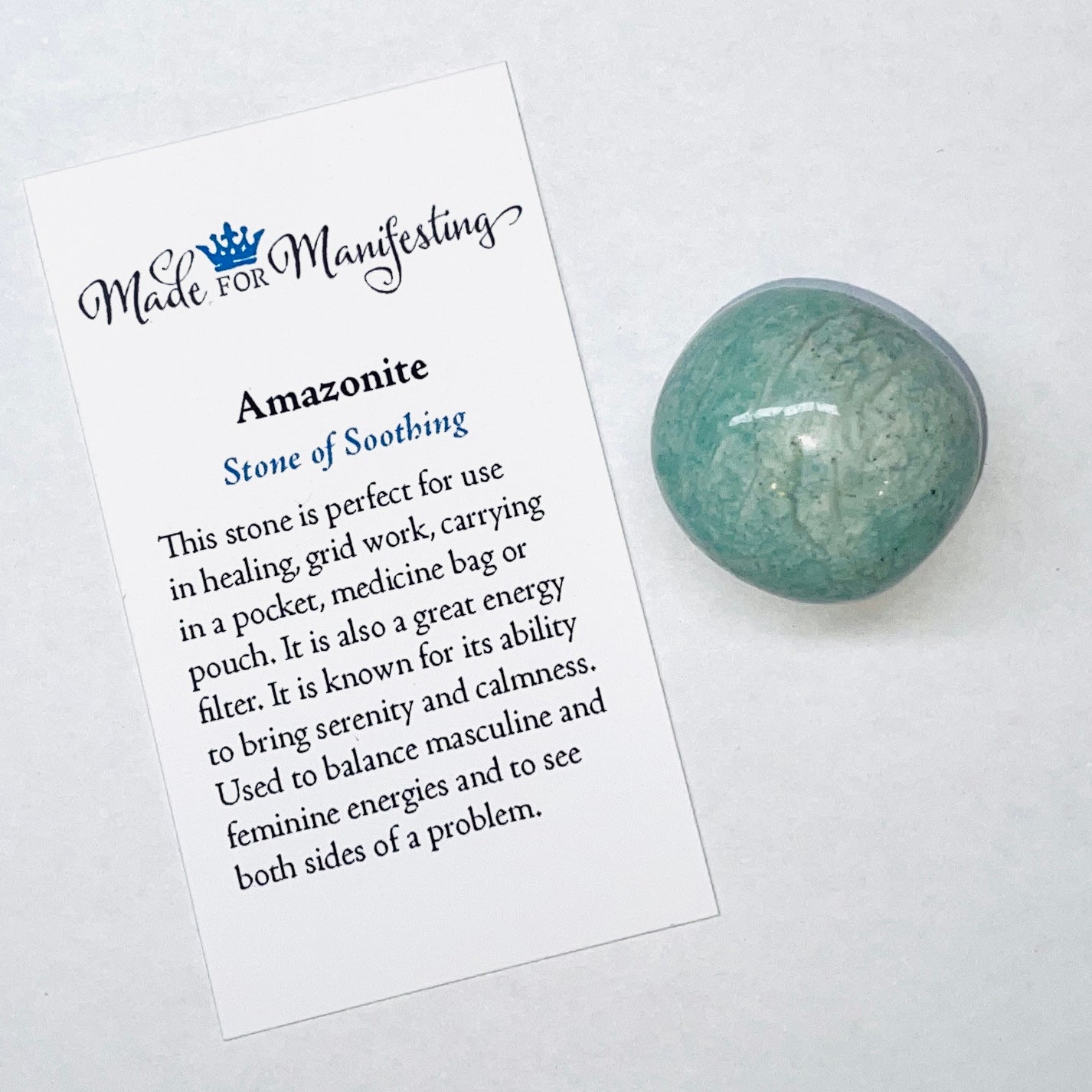 Amazonite Tumbled Stone