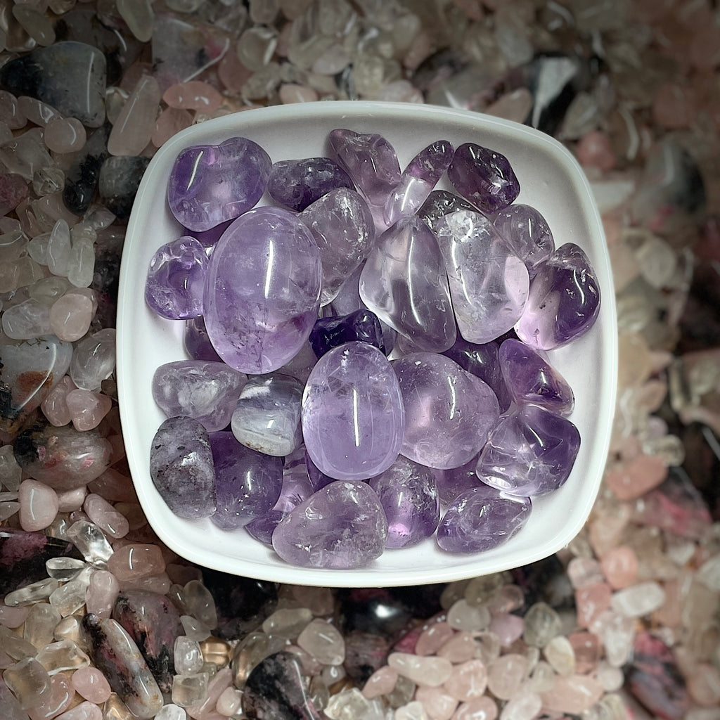 Amethyst Tumbled Stone