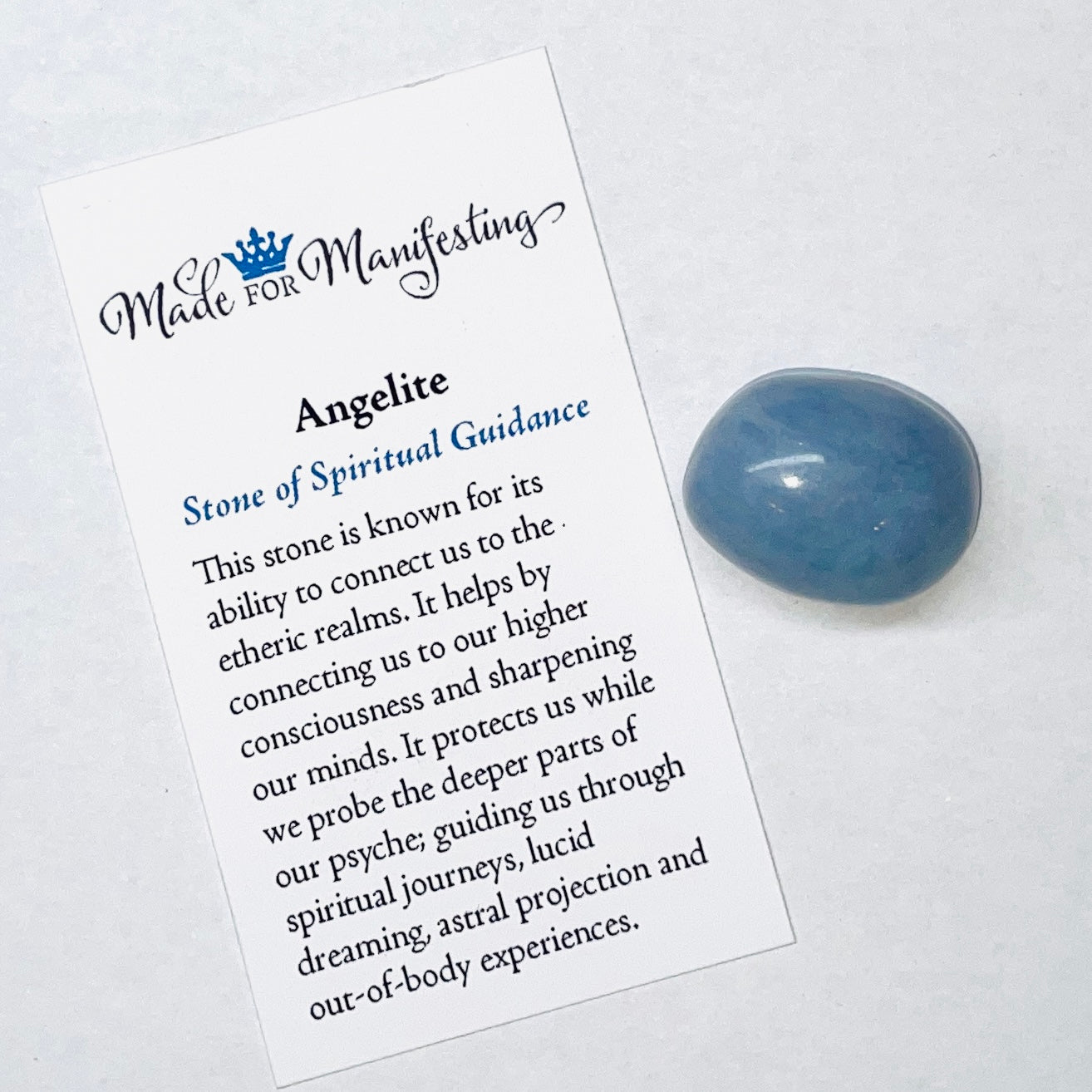 Angelite Tumbled Stone