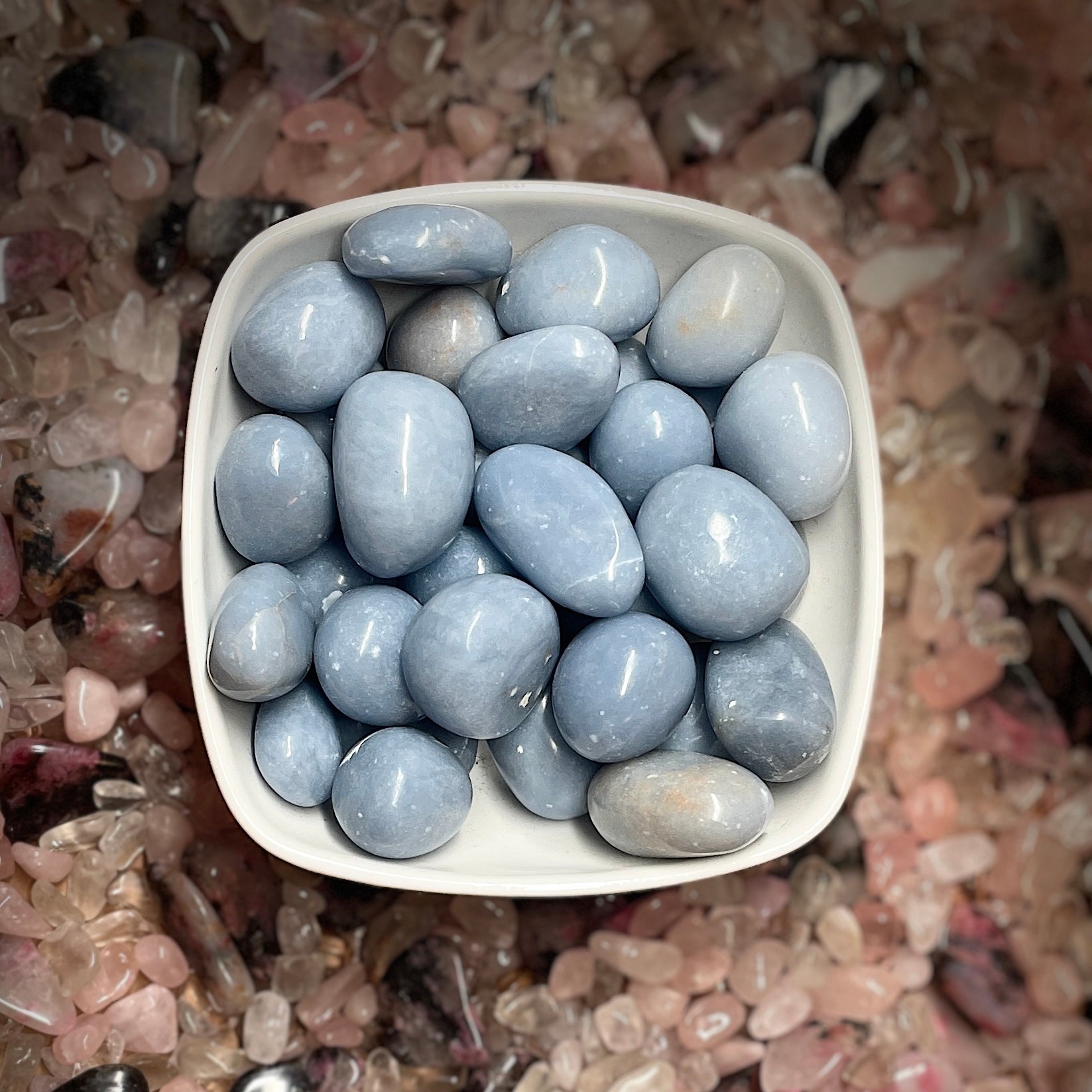 Angelite Tumbled Stone