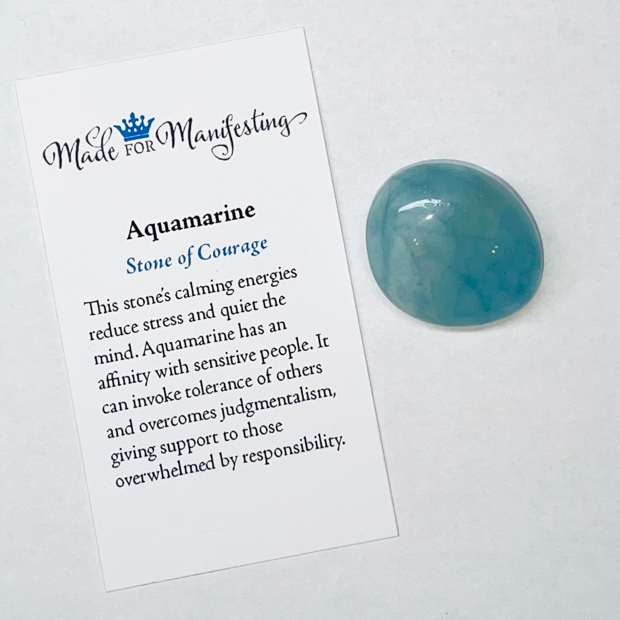 Aquamarine Tumbled Stone