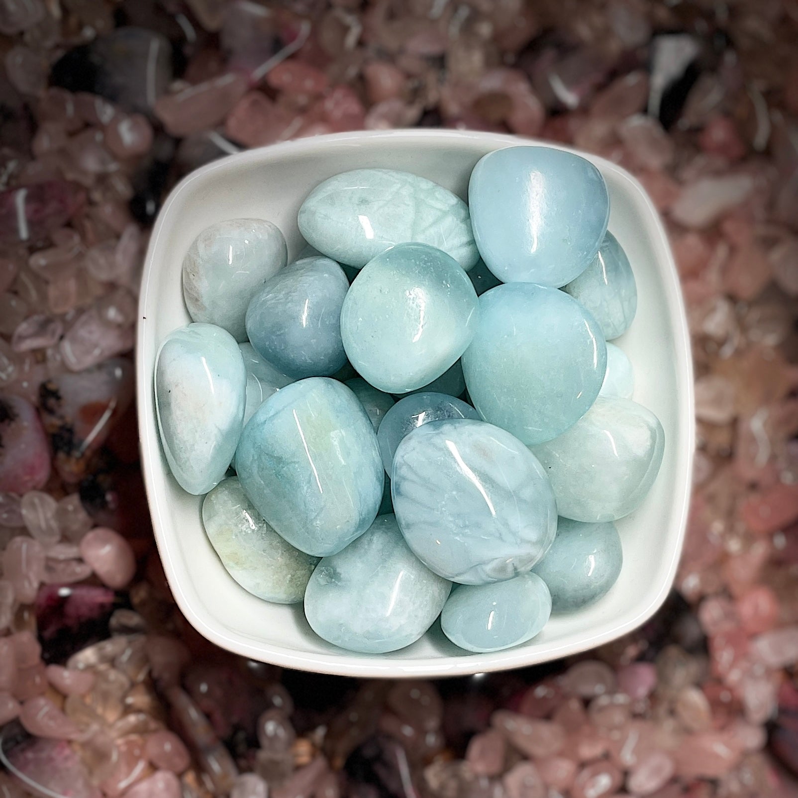 Aquamarine Tumbled Stone