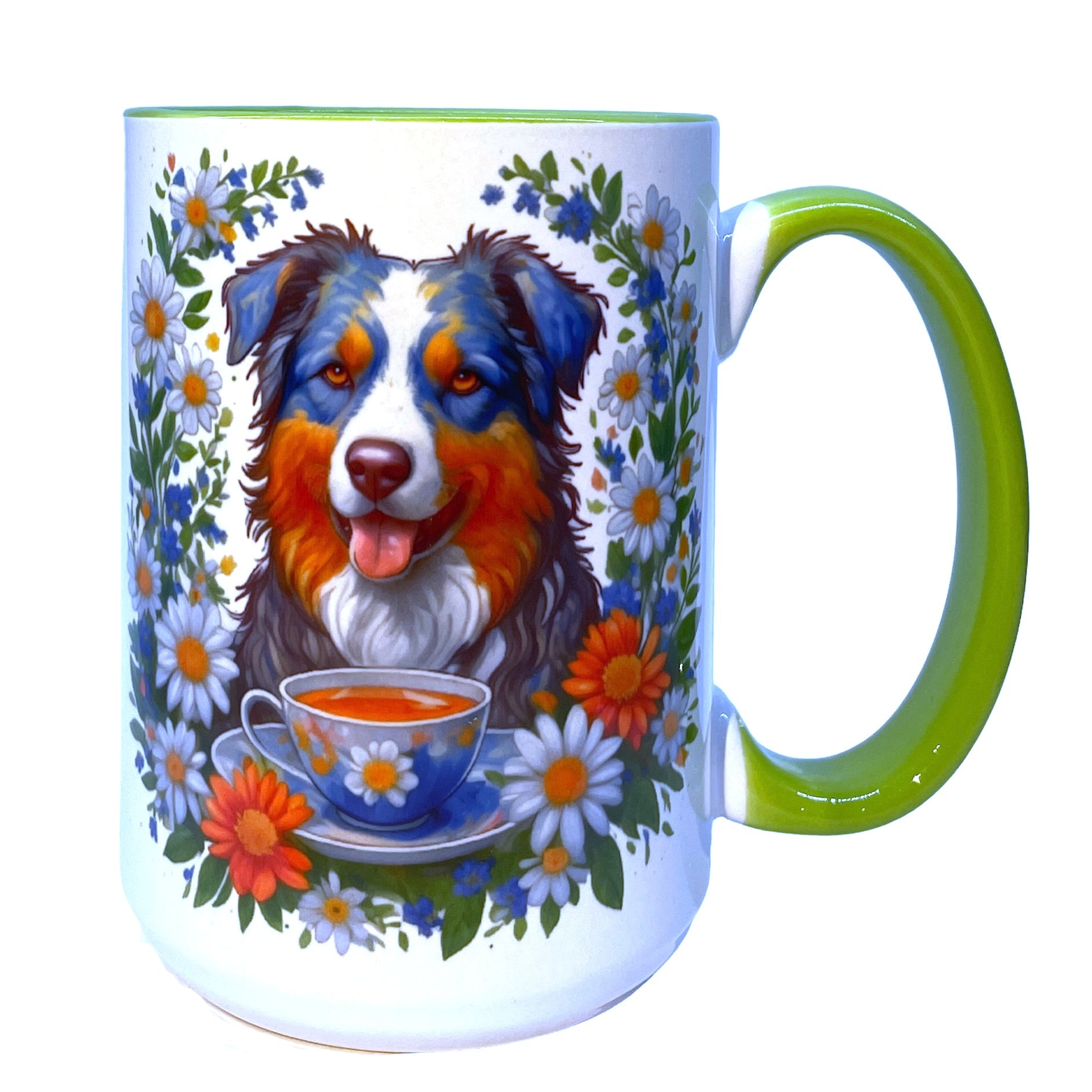 Artisan Australian Shepherd 15 oz Mug