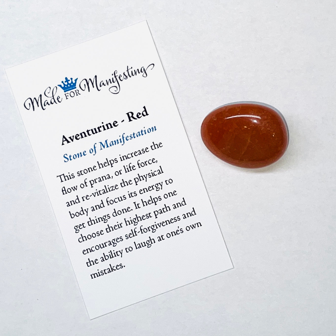 Aventurine (Red) Tumbled Stone