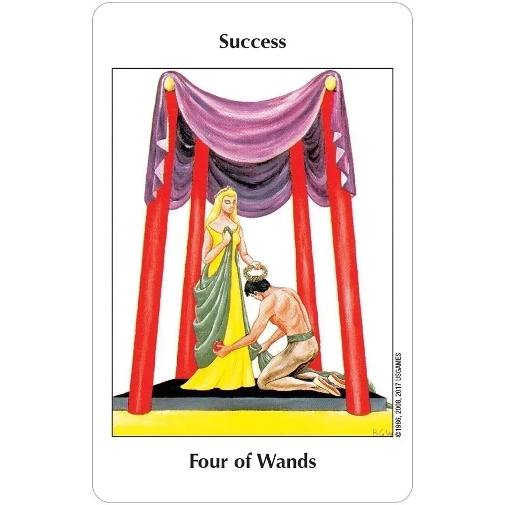 Barbara Walker Tarot in a Tin - U.S. Games Systems