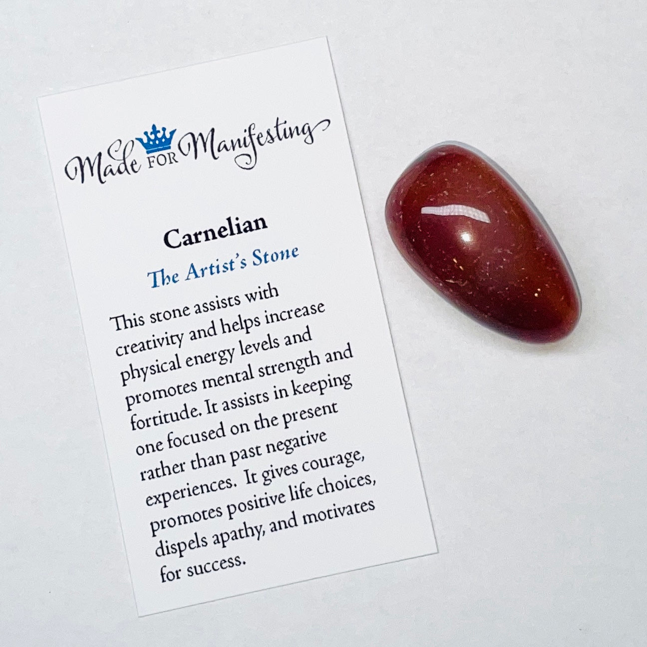 Carnelian Tumbled Stone