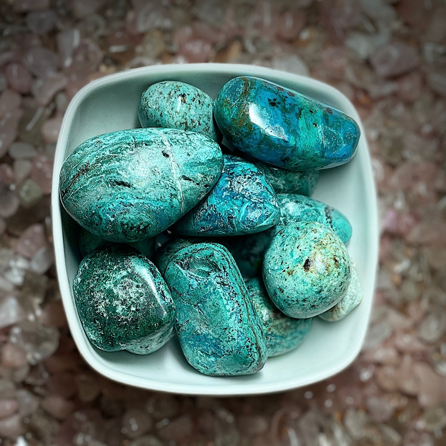 Chrysocolla Tumbled Stone
