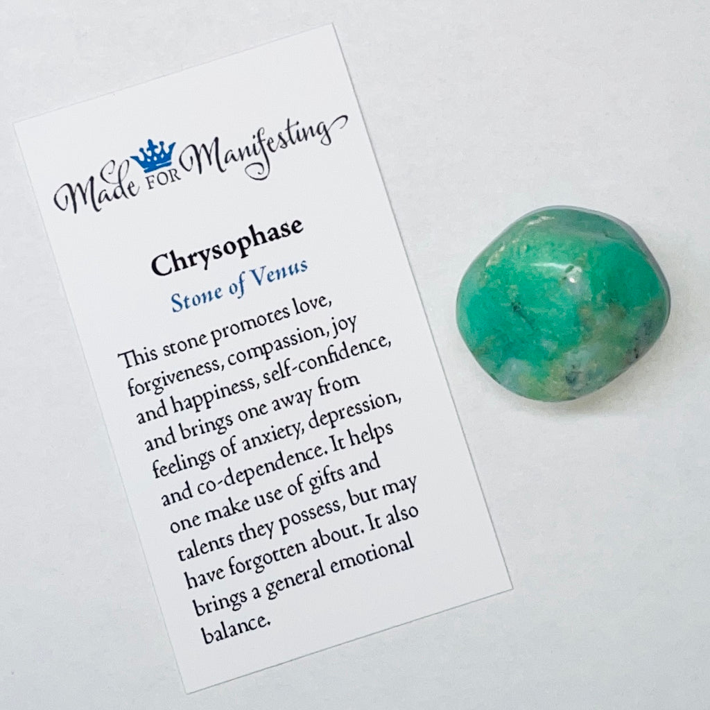 Chrysoprase Tumbled Stone