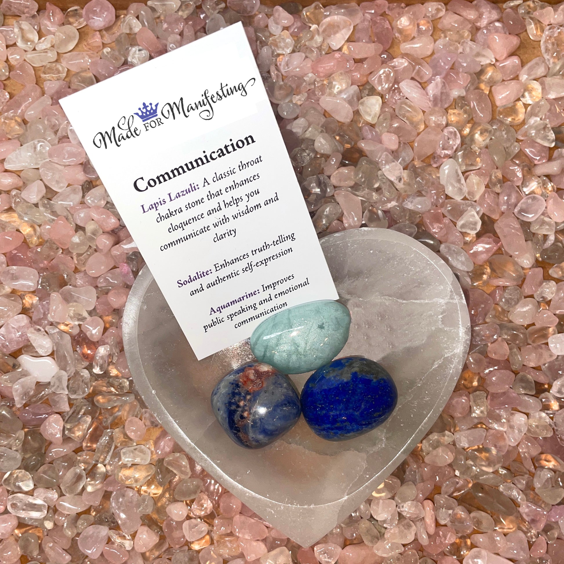 Communication Intention Crystal Set
