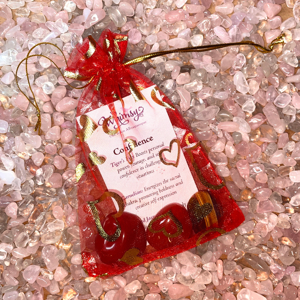 Confidence Intention Crystal Set