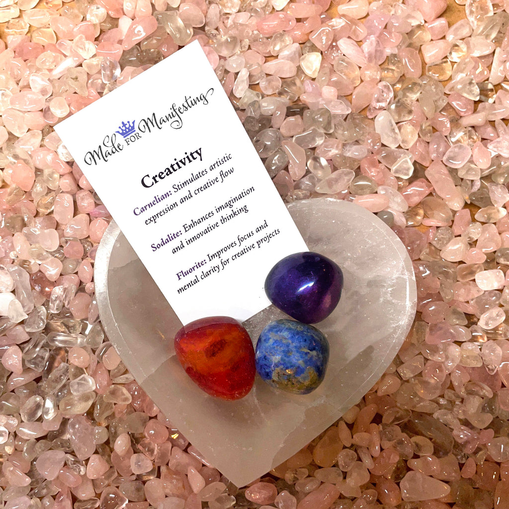 Creativity Intention Crystal Set