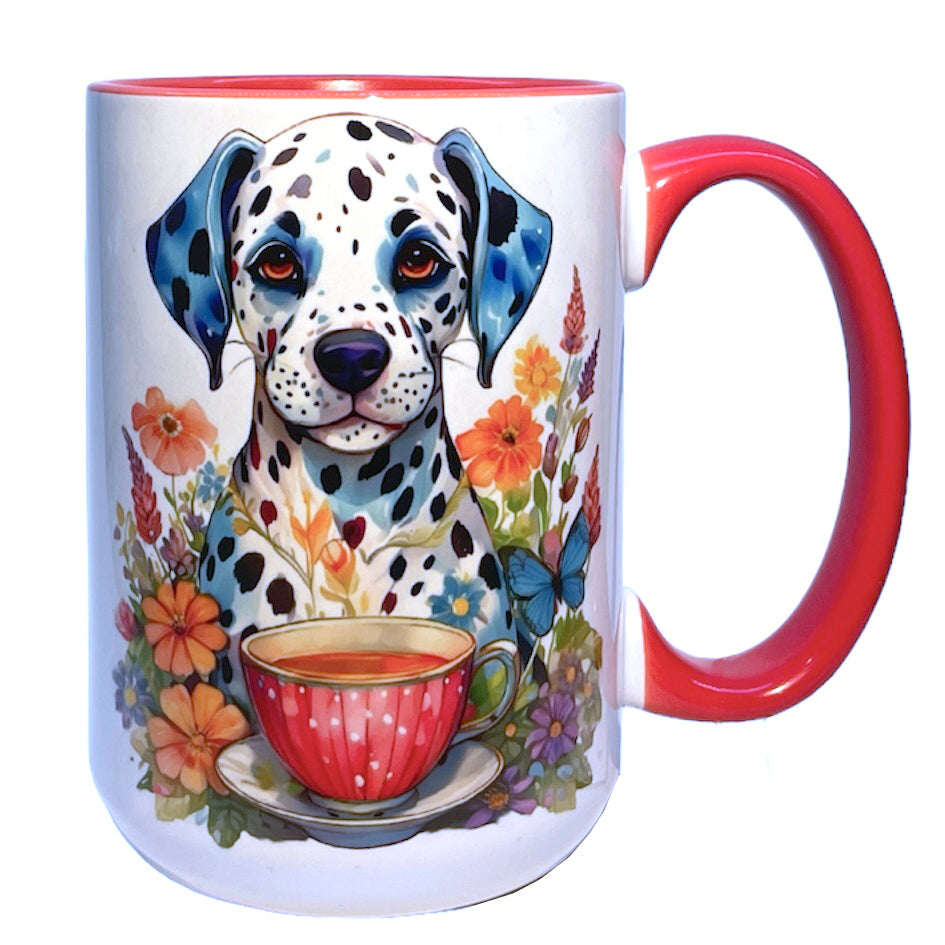 Artisan Dalmatian 15 oz Mug