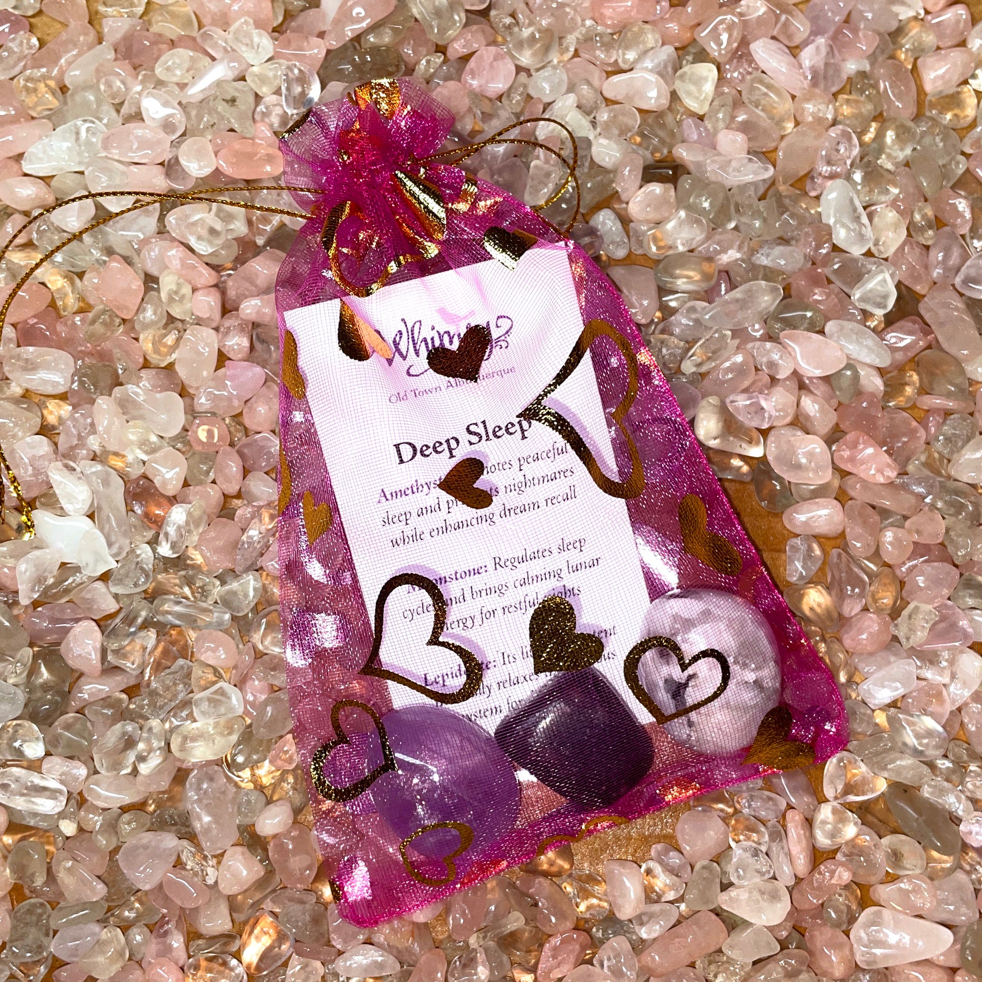 Deep Sleep Intention Crystal Set