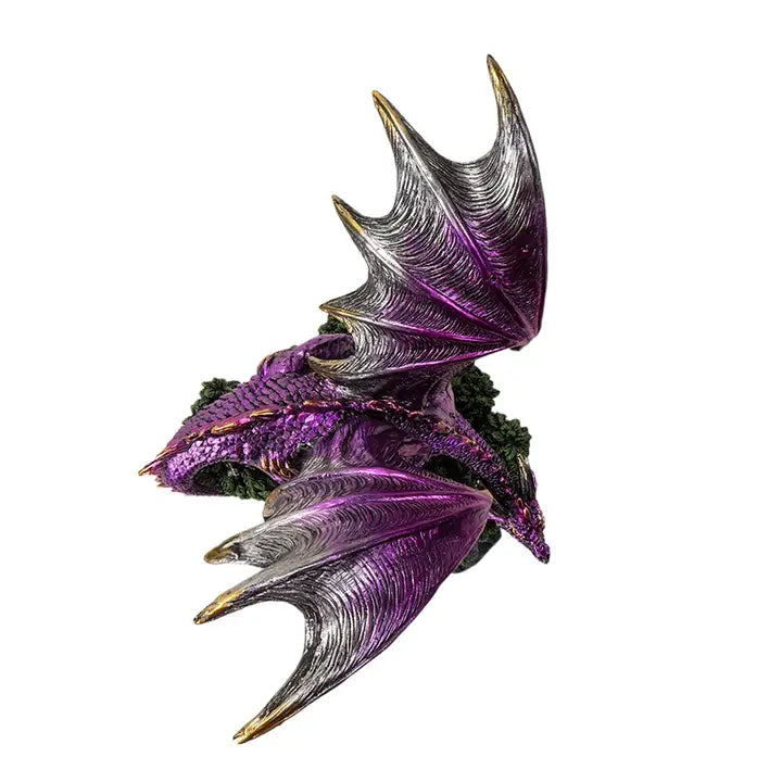 Dragon Perched on Tree Statue