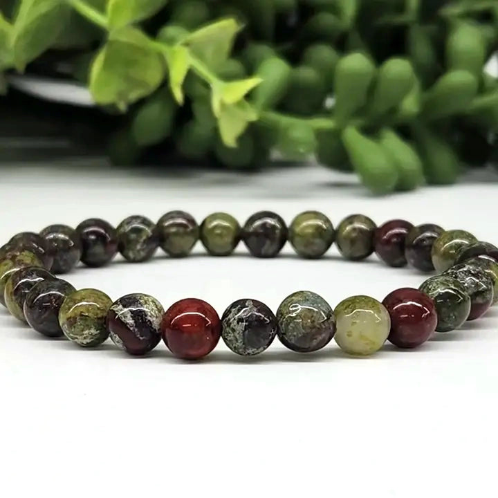 Dragon Blood 6mm Bracelet - KayleeNYC