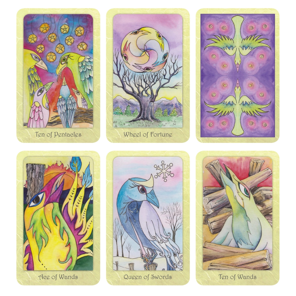 Dream Raven Tarot - Red Feather