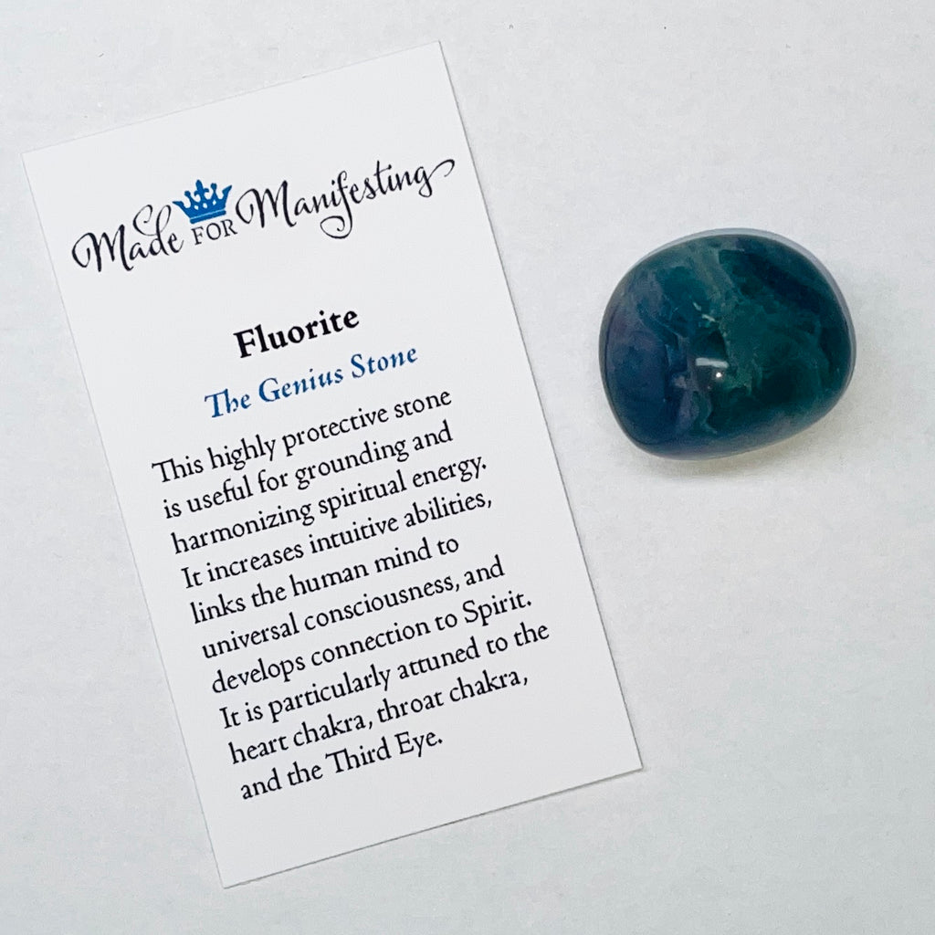 Fluorite Tumbled Stone