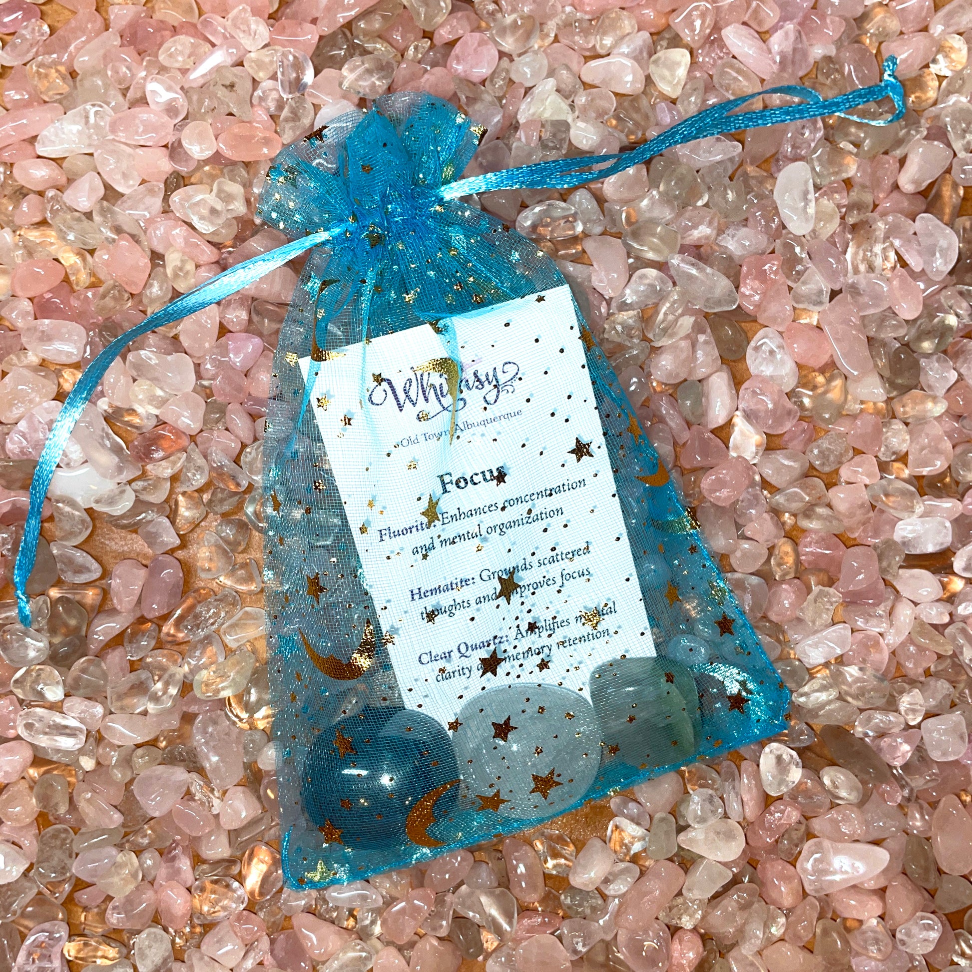 Focus Intention Crystal Set