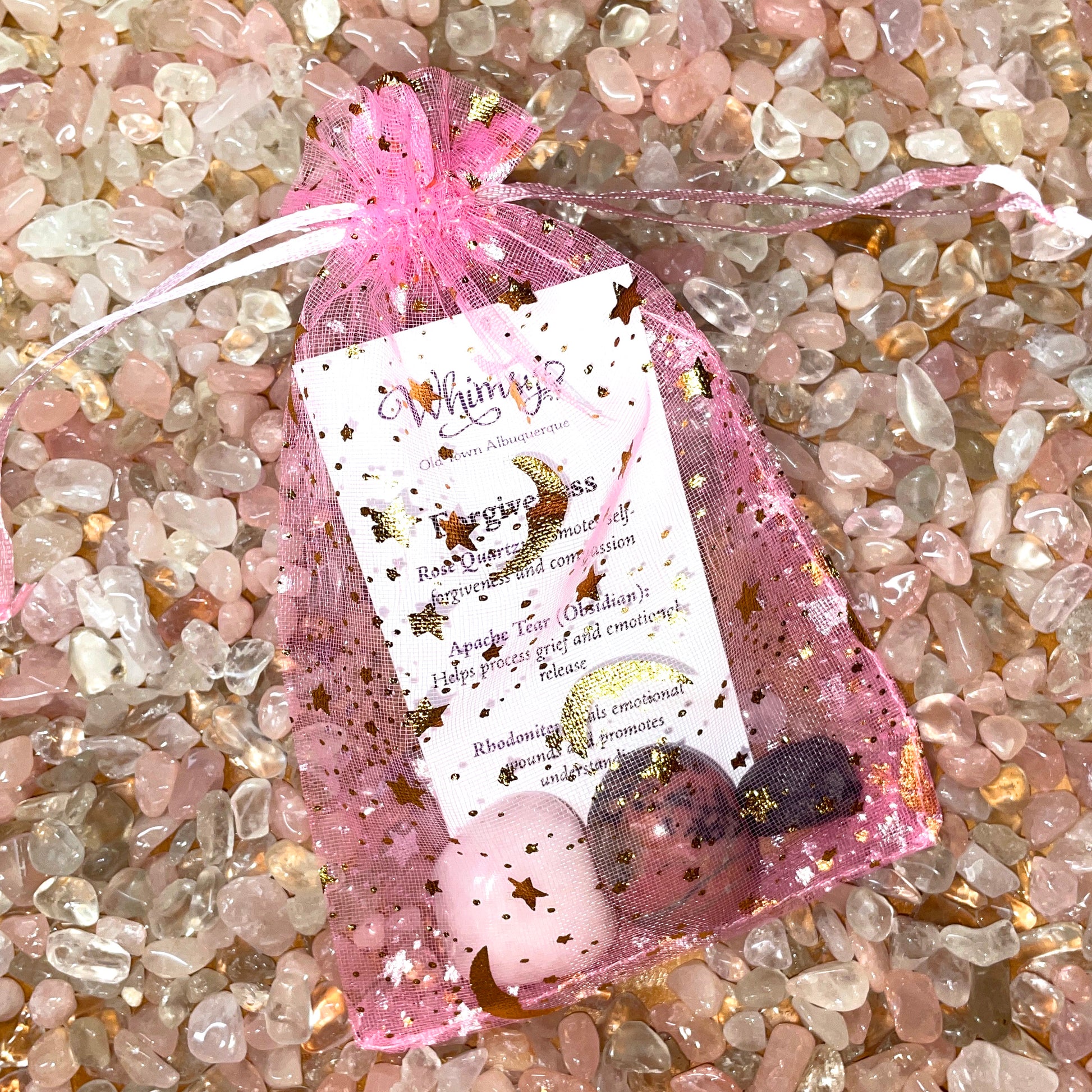 Forgiveness Intention Crystal Set