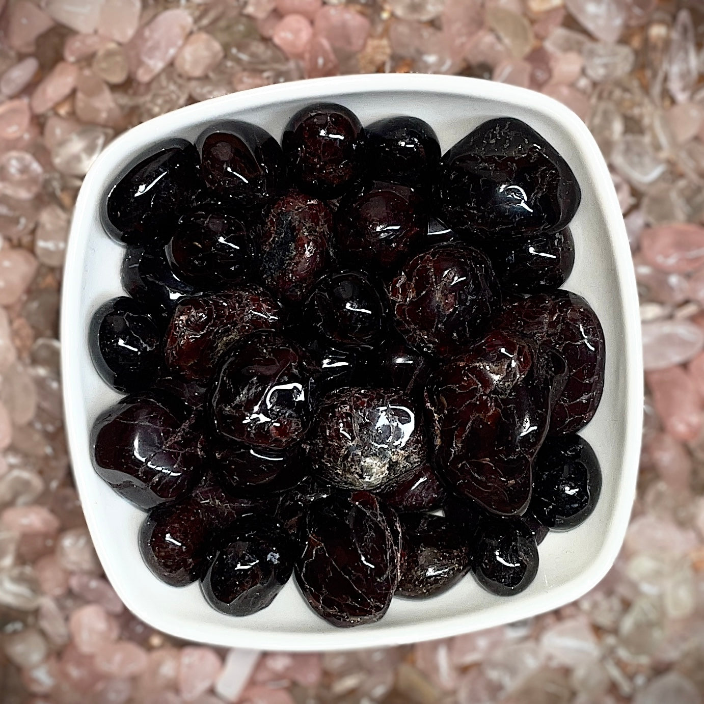 Garnet Tumbled Stone