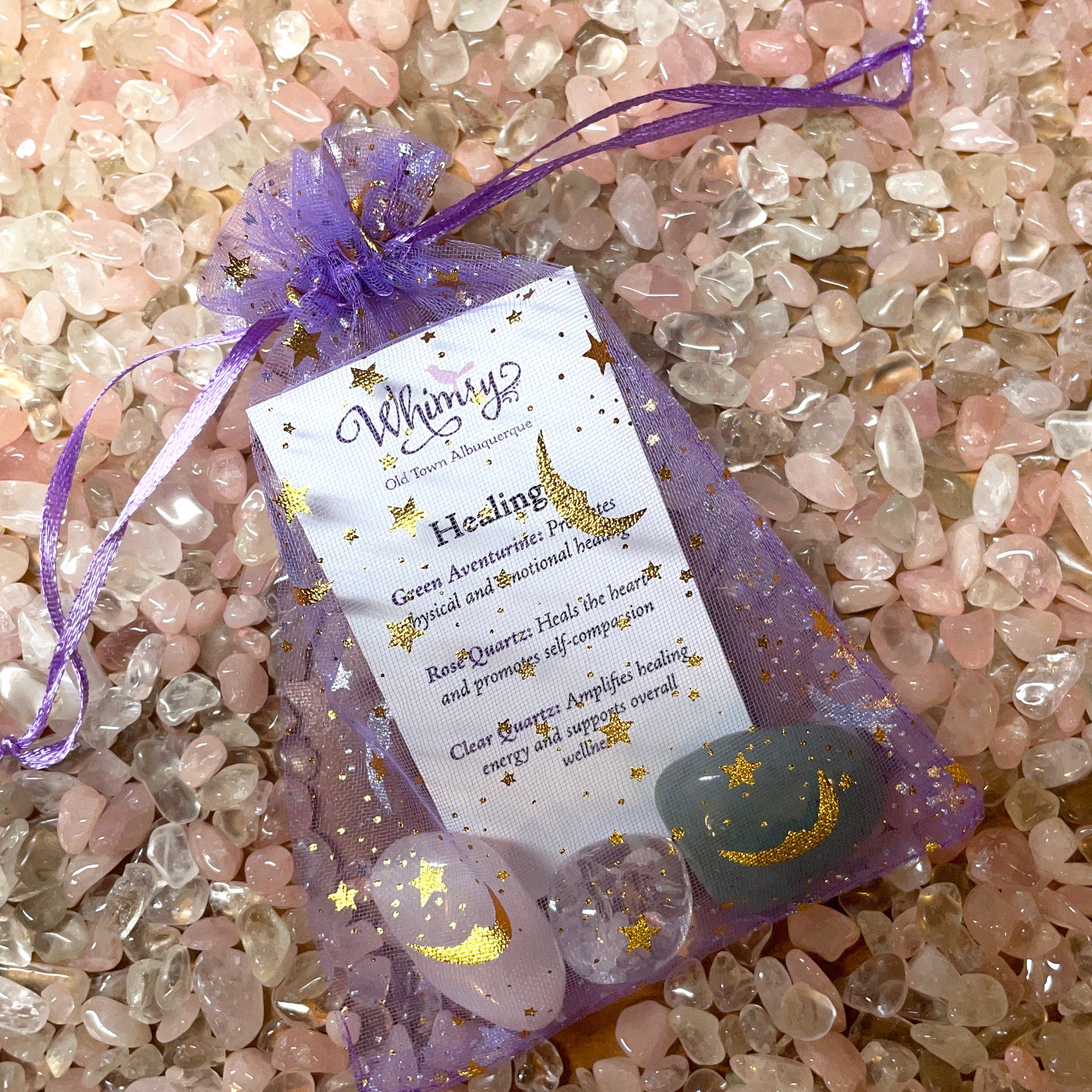 Healing Intention Crystal Set