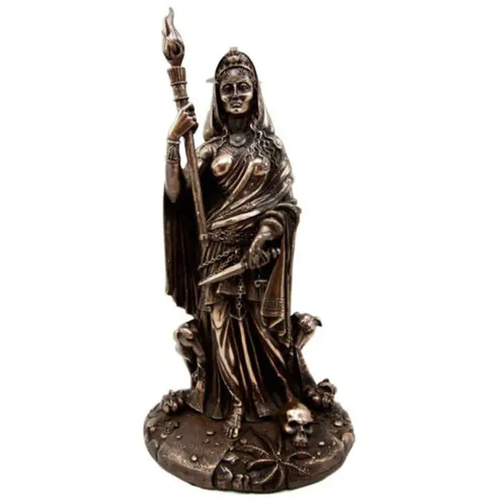Hecate Bronze Greek Goddess Statue