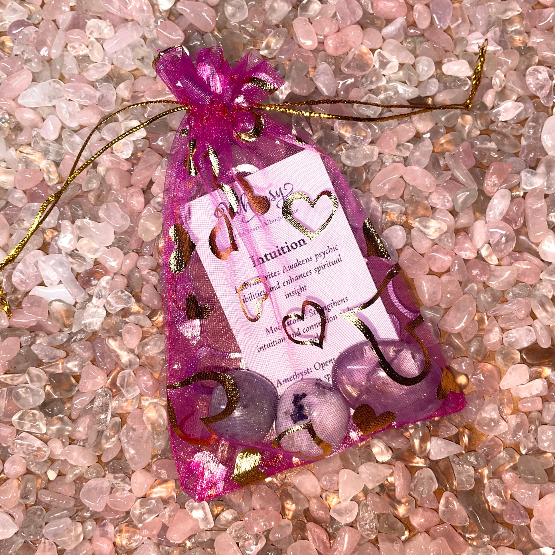 Intuition Intention Crystal Set