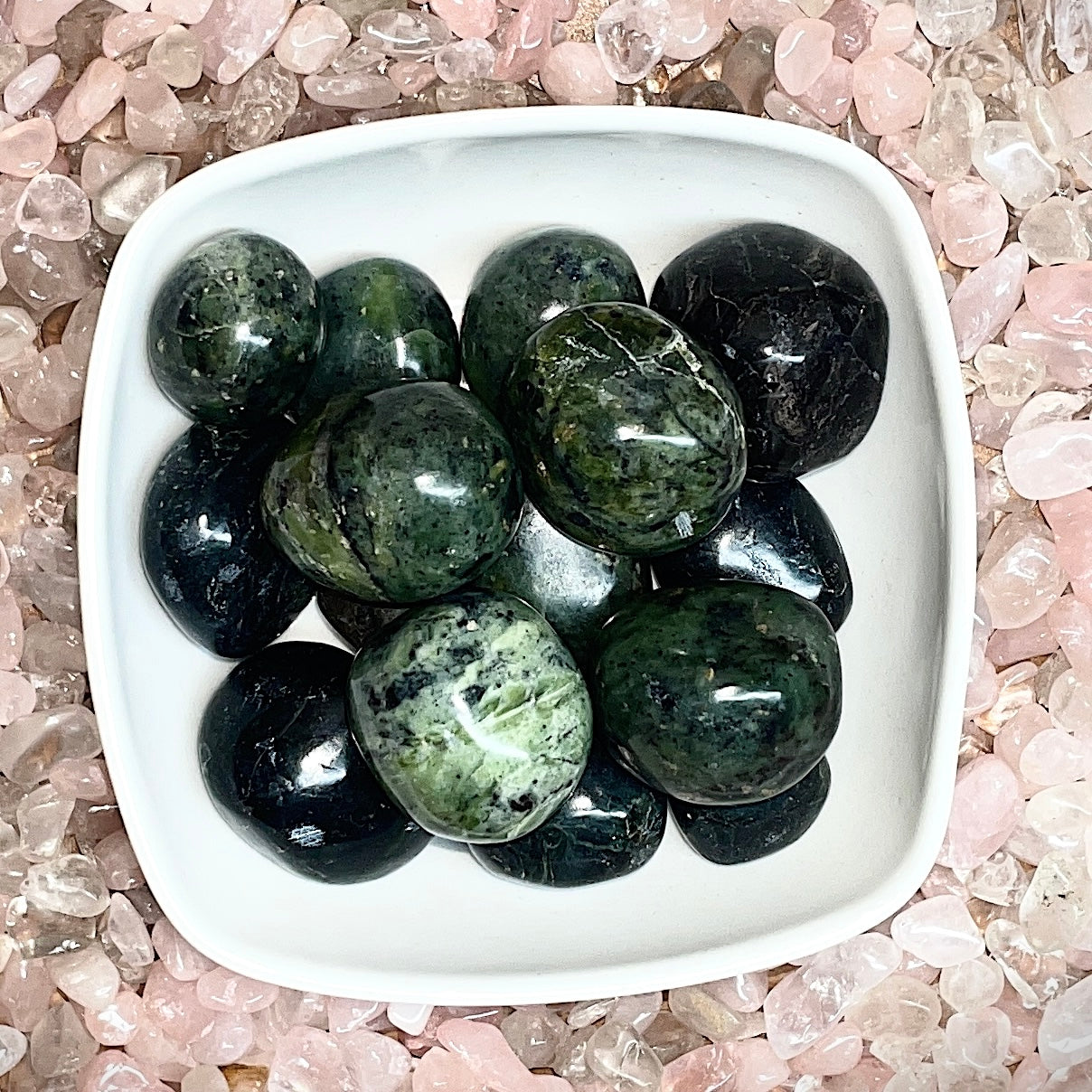 Jade Nephrite Tumbled Stone