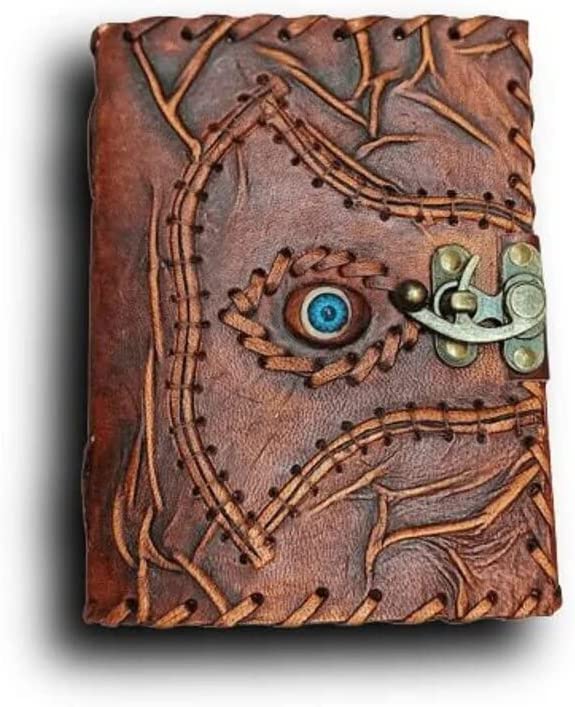 Leather Journal Diary Vintage Paper Hocas Pokas  - R K Handicrafts and Exporters