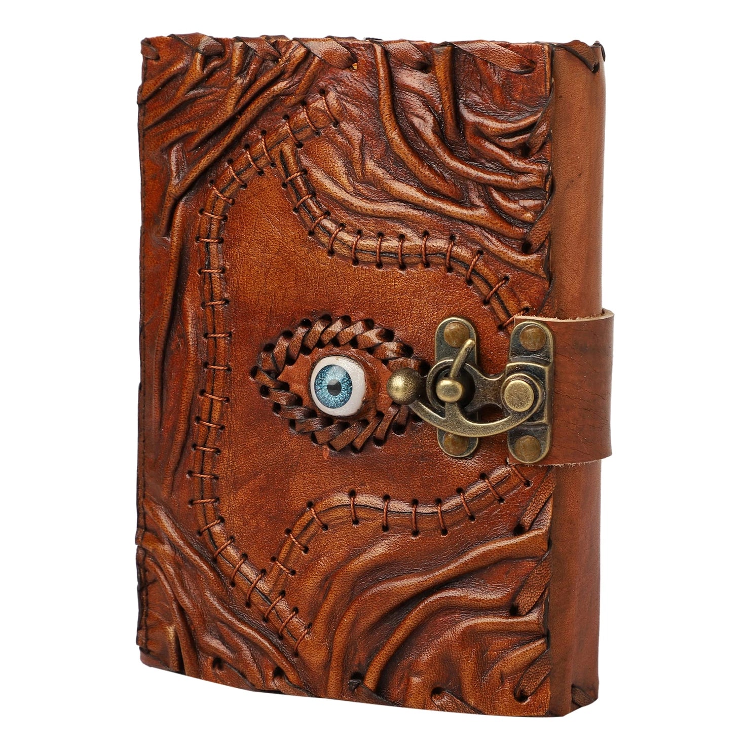 Leather Journal Diary Vintage Paper Hocas Pokas  - R K Handicrafts and Exporters