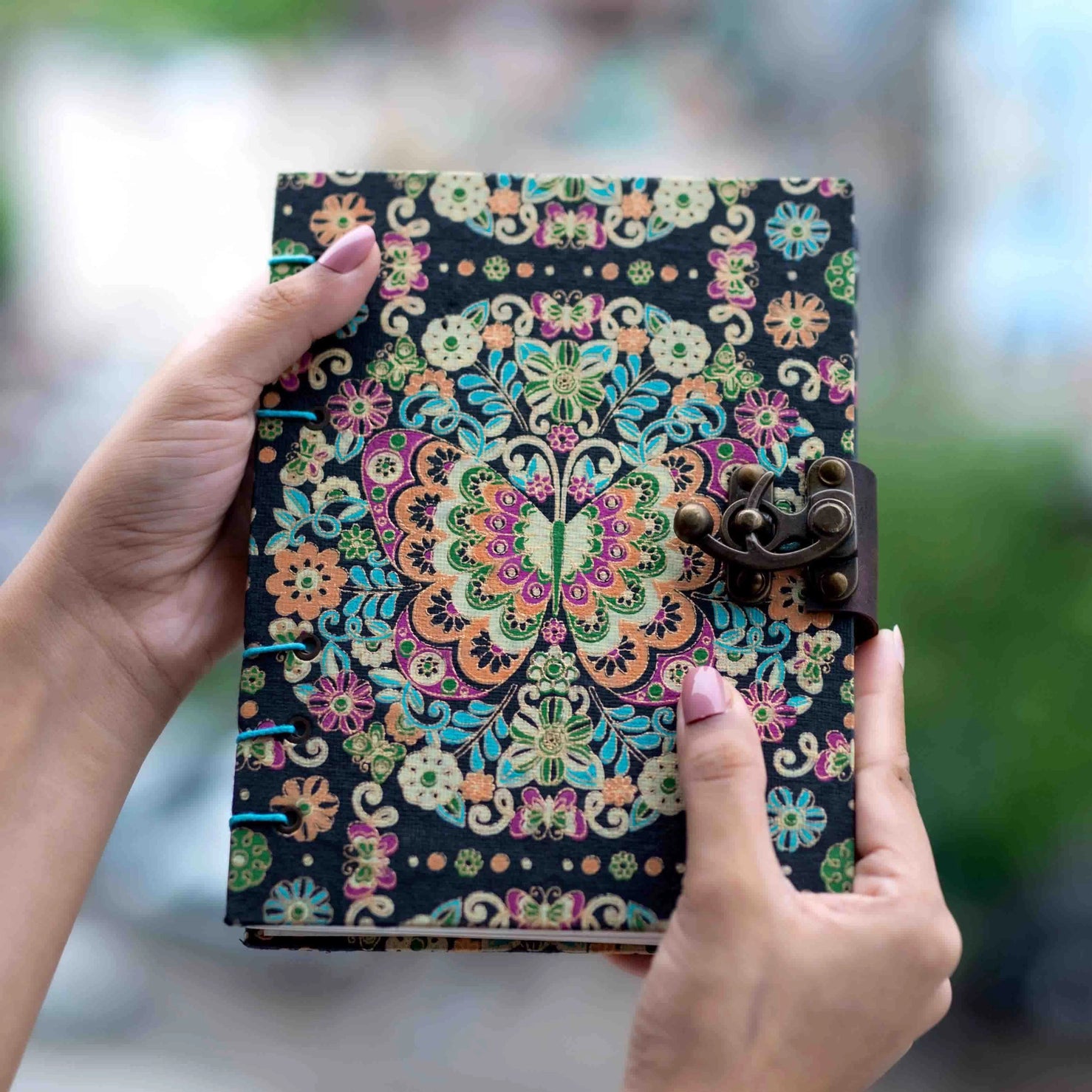 Journal Diary Notebook with Lock - R K Handicrafts