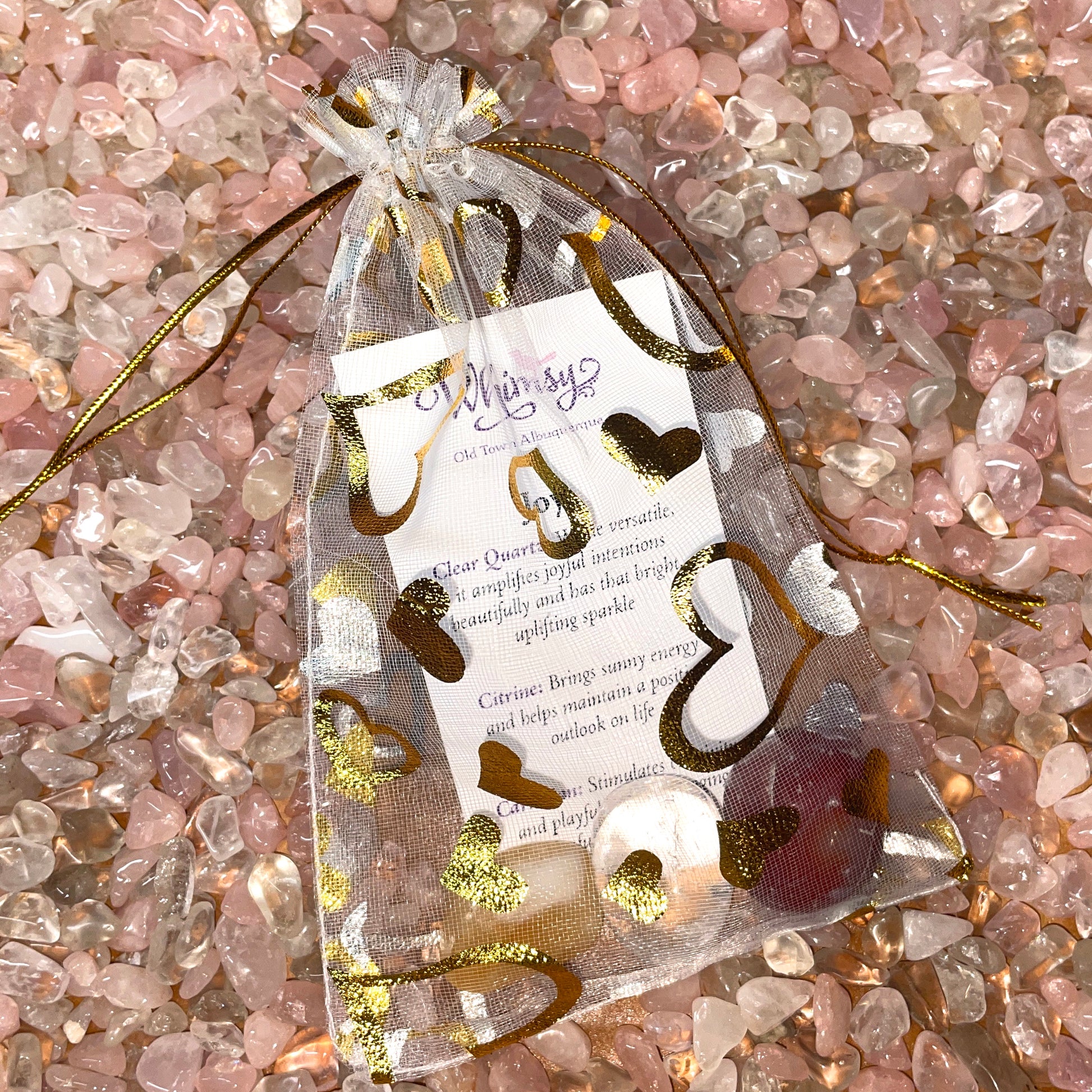 Joy Intention Crystal Set