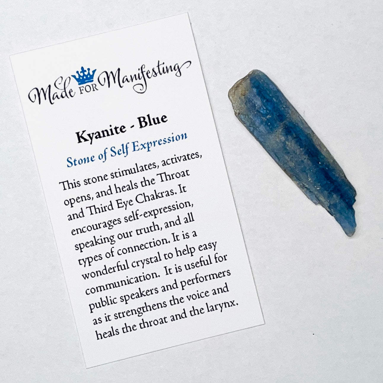 Kyanite (Blue) Tumbled Stone