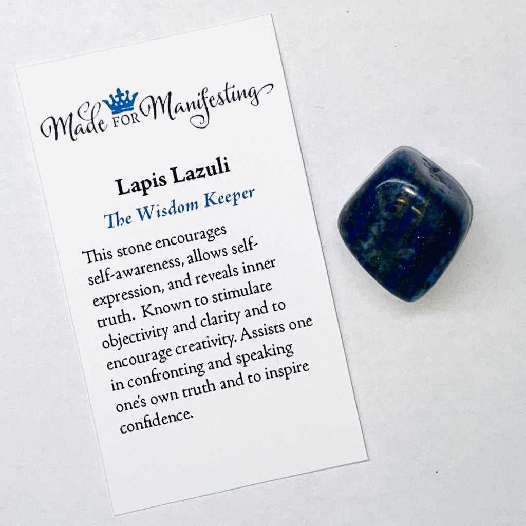 Lapis Lazuli Tumbled Stone