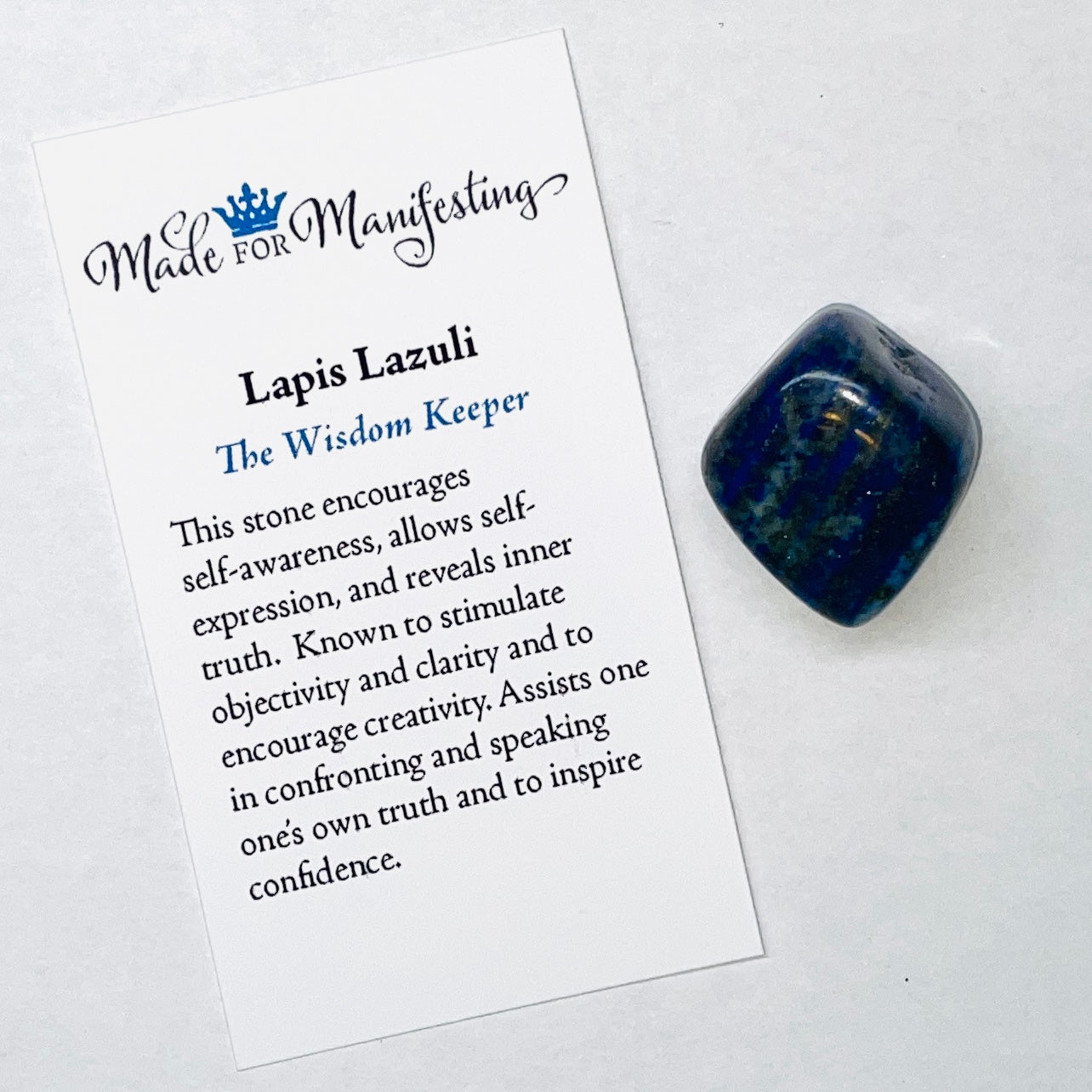 Lapis Lazuli Tumbled Stone