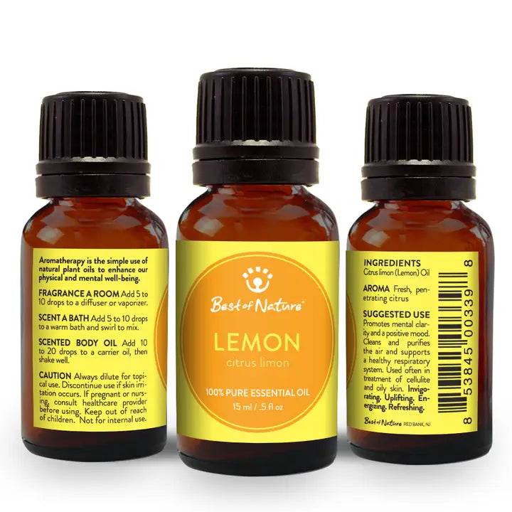 Lemon Essential Oil - Best of Nature
