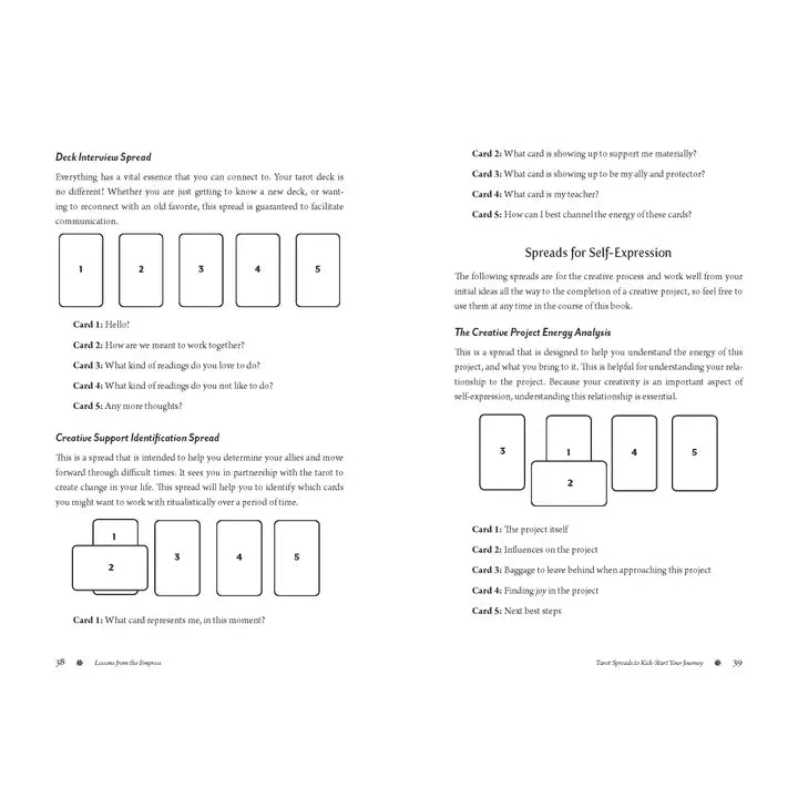 Lessons from the Empress: A Tarot Workbook for Self-Care - Red Wheel/Weiser