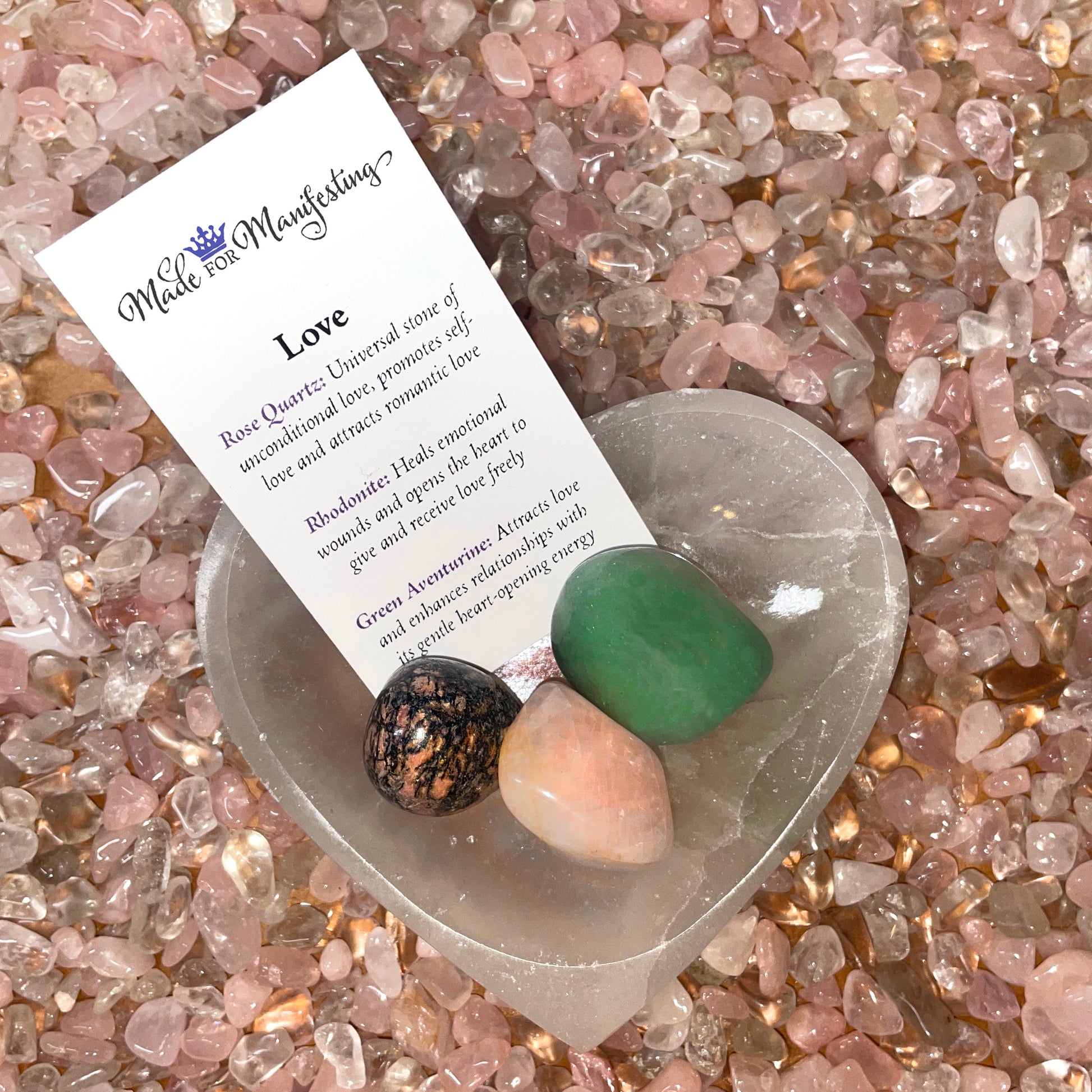Love Intention Crystal Set
