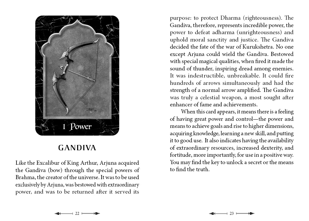 The Mahabharata Oracle - Red Feather