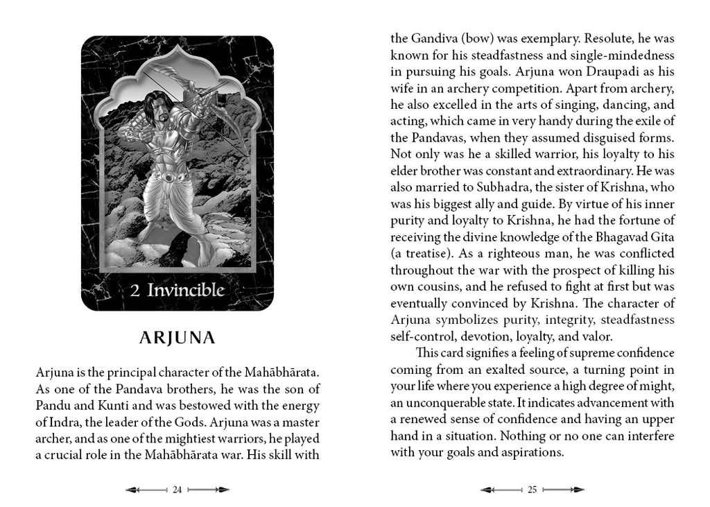 The Mahabharata Oracle - Red Feather