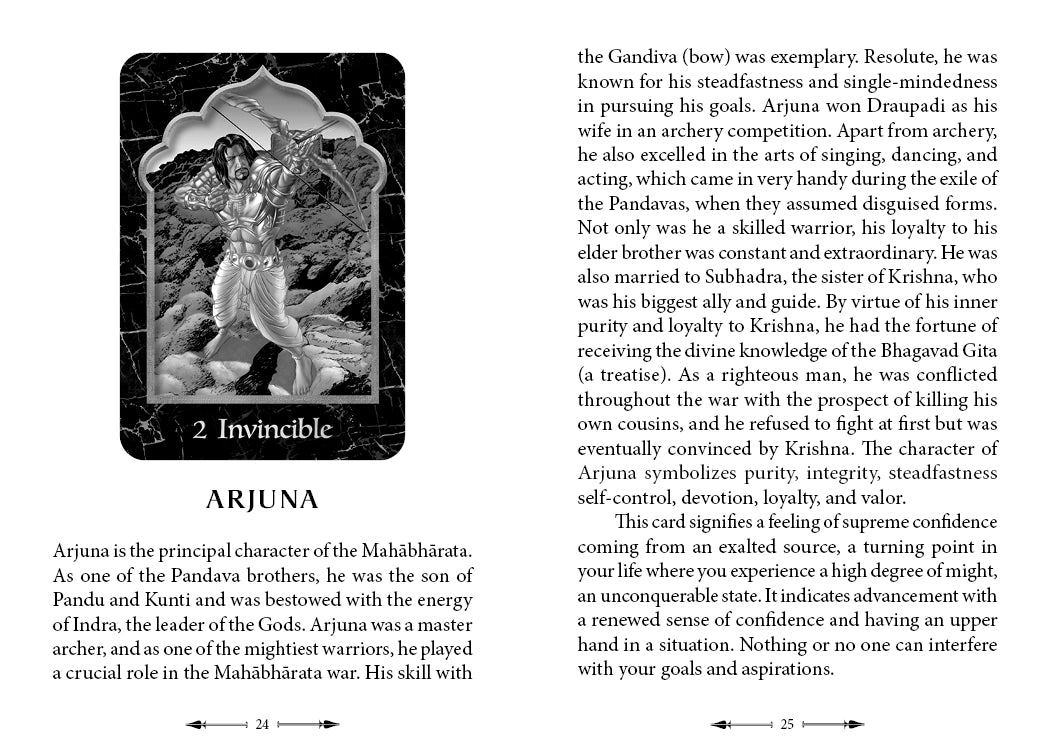 The Mahabharata Oracle - Red Feather