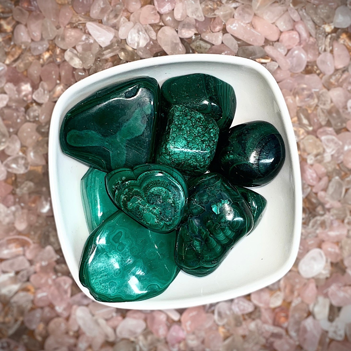 Malachite Tumbled Stone
