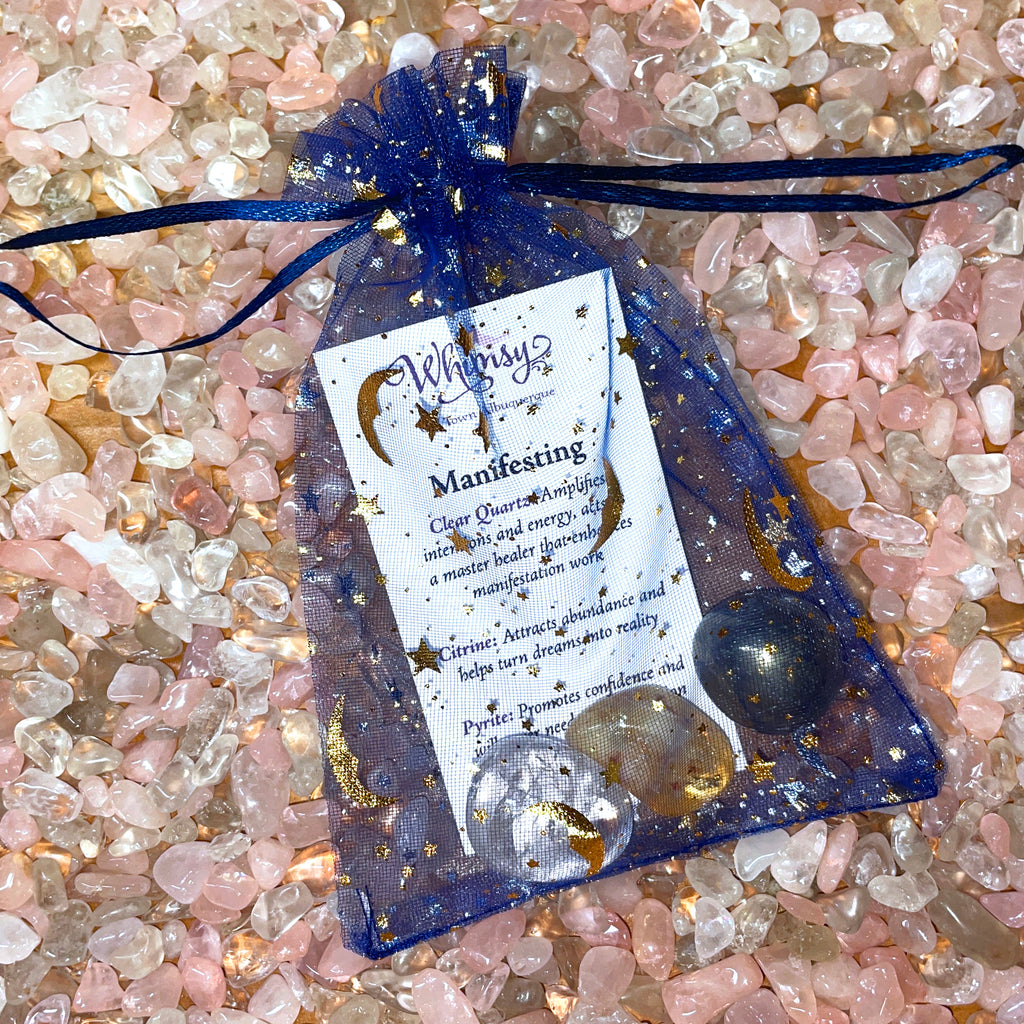 Manifesting Intention Crystal Set