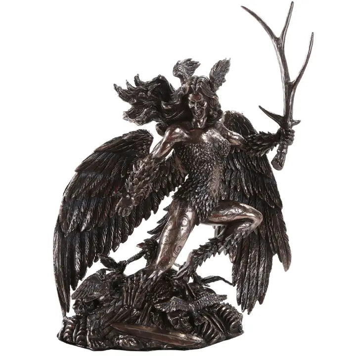 Morrigan Celtic War Goddess Statue
