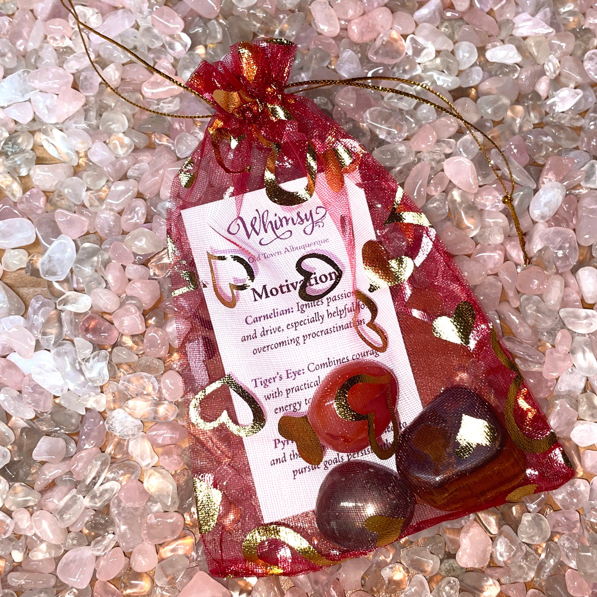 Motivation Intention Crystal Set