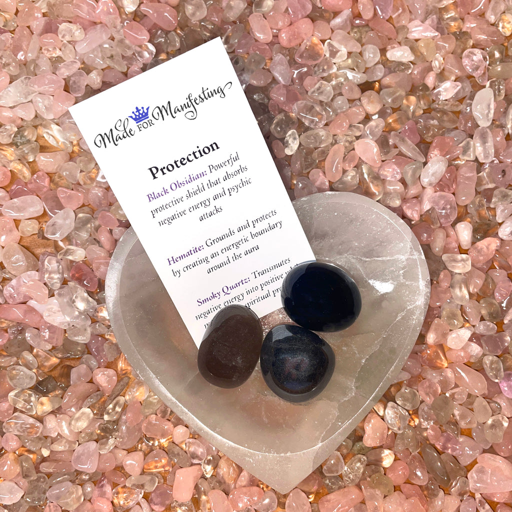 Protection Intention Crystal Set