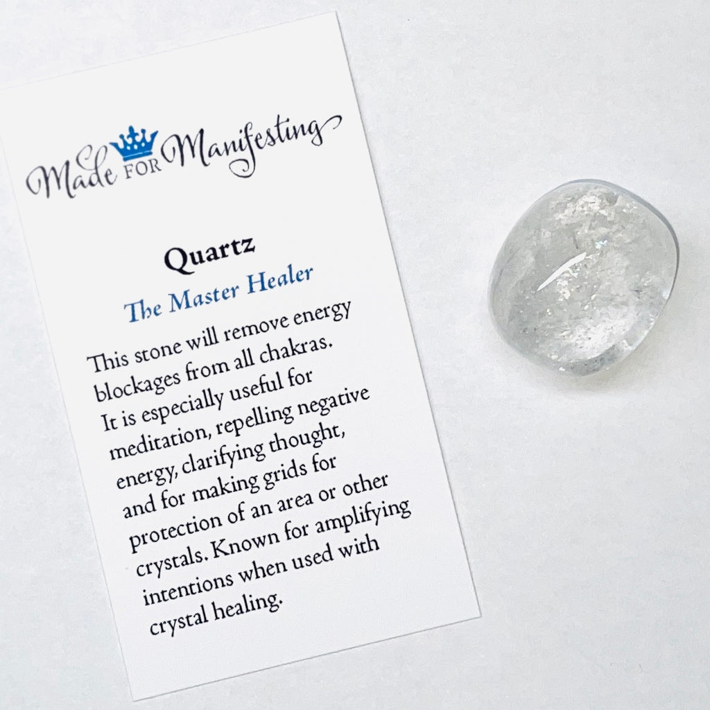 Quartz Tumbled Stone