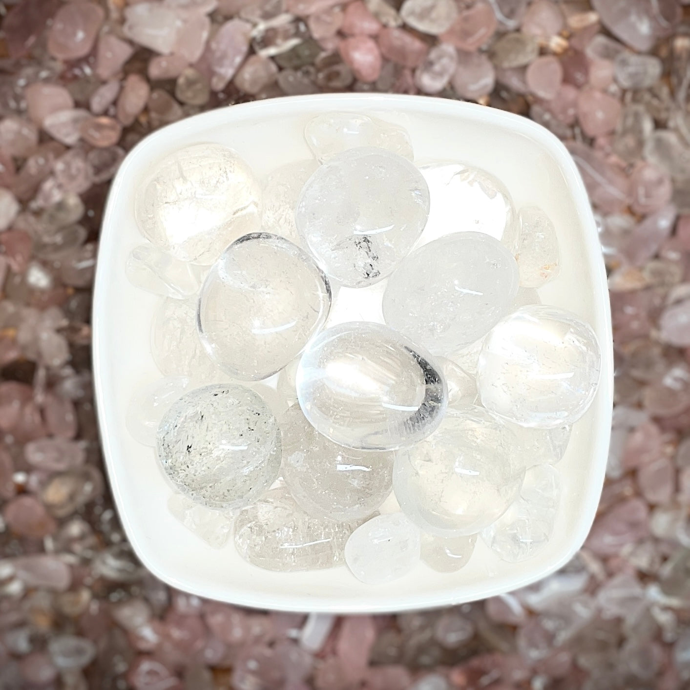 Quartz Tumbled Stone